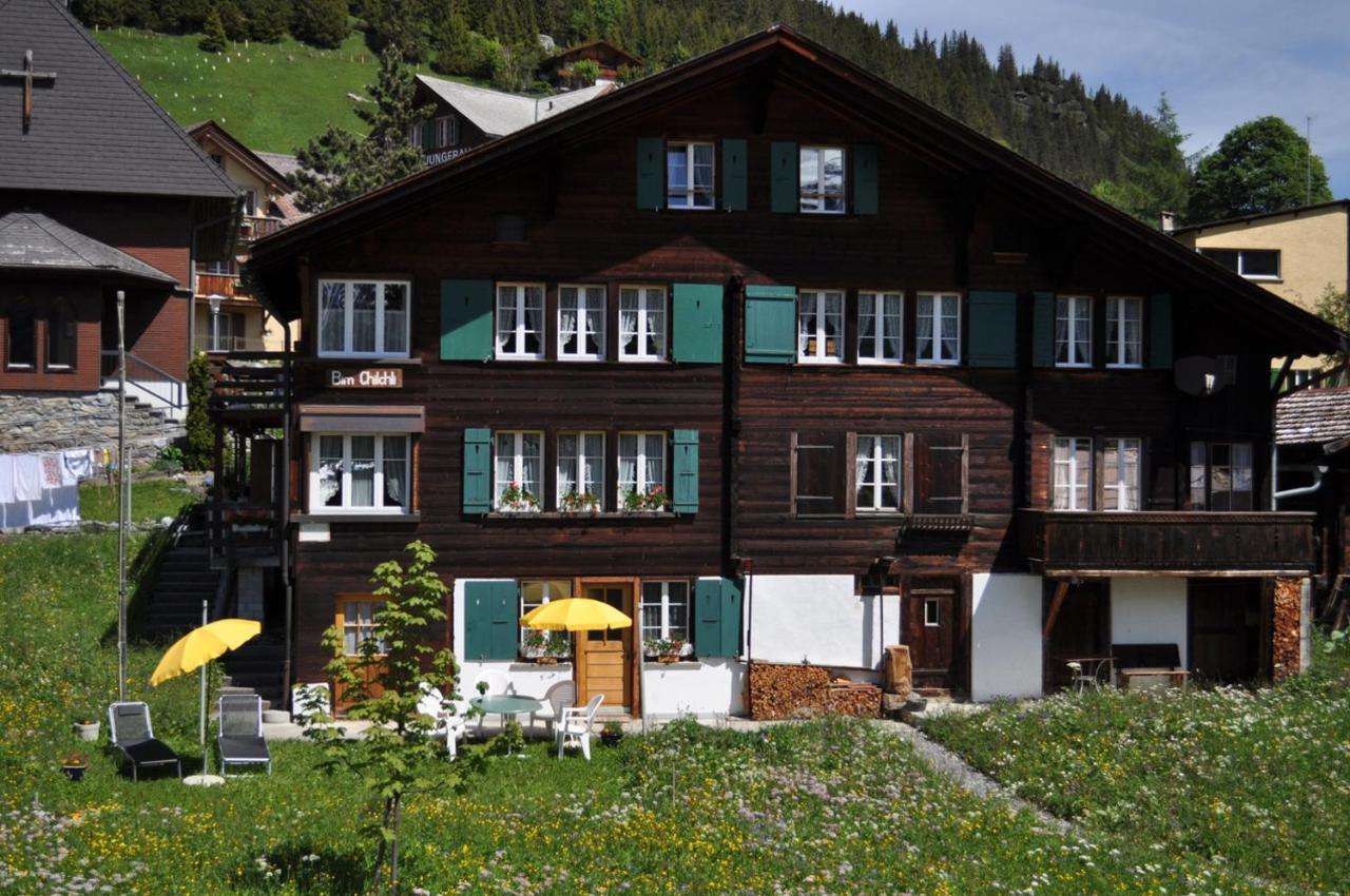 Studio Bim Chalet Bim Chilchli Murren Exterior photo